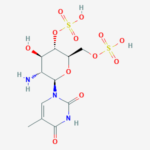 1-Thyminylglucosamine-4,6-disulfate