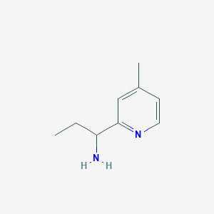 1-(4-Methyl-2-pyridinyl)-1-propanamine