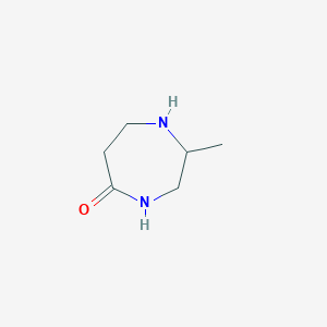molecular formula C6H12N2O B1391430 2-Methyl-1,4-diazepan-5-one CAS No. 1177348-65-0