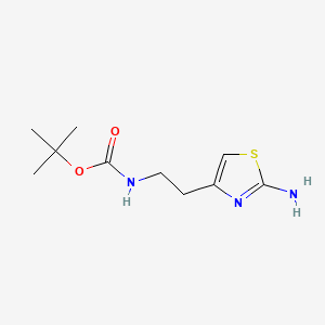 Tert-butyl 2-(2-aminothiazol-4-YL)ethylcarbamate