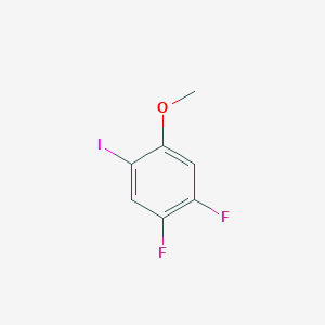 1,2-Difluoro-4-iodo-5-methoxybenzene
