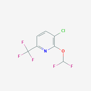 3-Chloro-2-(difluoromethoxy)-6-(trifluoromethyl)pyridine