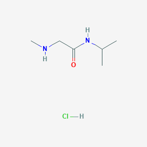 2-(methylamino)-N-(propan-2-yl)acetamide hydrochloride