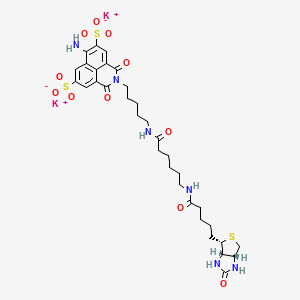 molecular formula C33H42K2N6O11S3 B13914502 LYCBX 