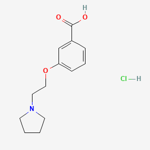 3-(2-Pyrrolidin-1-yl-ethoxy)-benzoic acid hydrochloride