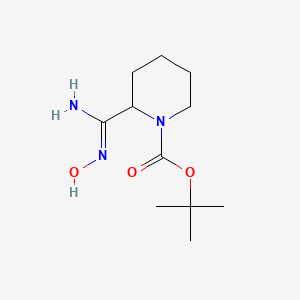 tert-butyl 2-[(Z)-N'-hydroxycarbamimidoyl]piperidine-1-carboxylate