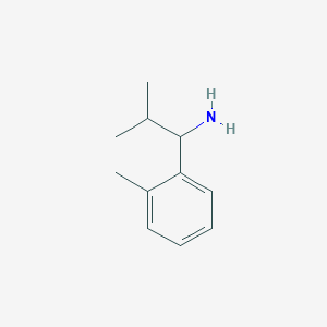 2-Methyl-1-(2-methylphenyl)propan-1-amine