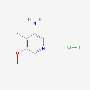 5-Methoxy-4-methylpyridin-3-amine hydrochloride