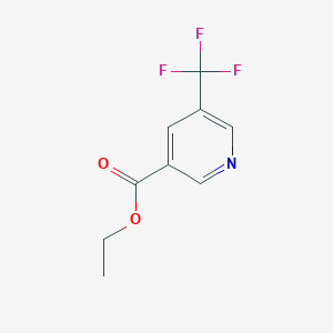 molecular formula C9H8F3NO2 B1391498 5-(三氟甲基)烟酸乙酯 CAS No. 1060794-89-9