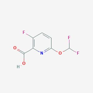6-(Difluoromethoxy)-3-fluoropyridine-2-carboxylic acid