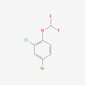 4-Bromo-2-chloro-1-(difluoromethoxy)benzene