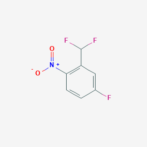 2-(Difluoromethyl)-4-fluoro-1-nitrobenzene