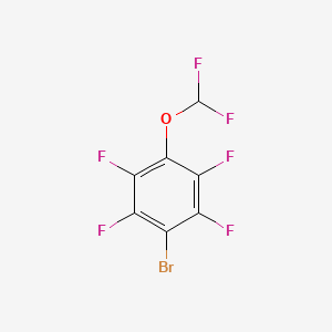 1-Bromo-4-(difluoromethoxy)-2,3,5,6-tetrafluoro-benzene