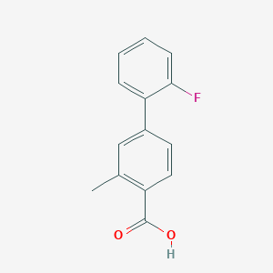 2'-Fluoro-3-methylbiphenyl-4-carboxylic acid