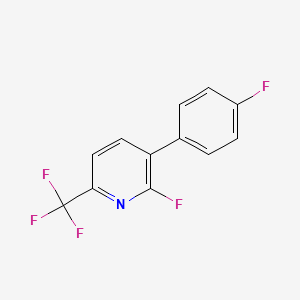 2-Fluoro-3-(4-fluorophenyl)-6-(trifluoromethyl)pyridine