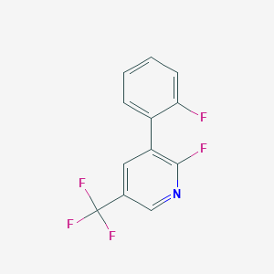 2-Fluoro-3-(2-fluorophenyl)-5-(trifluoromethyl)pyridine