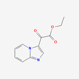 Imidazo[1,2-a]pyridin-3-yl-oxoacetic acid ethyl ester