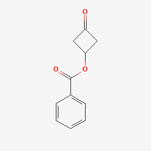 molecular formula C11H10O3 B1391573 3-Oxocyclobutyl benzoate CAS No. 1081559-36-5