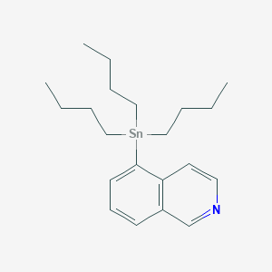 molecular formula C21H33NSn B1391574 5-(Tributylstannyl)isoquinoline CAS No. 1161976-13-1
