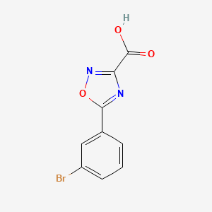 5-(3-Bromophenyl)-1,2,4-oxadiazole-3-carboxylic acid