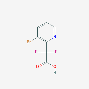 Difluoro(3-bromopyridin-2-yl)acetic acid