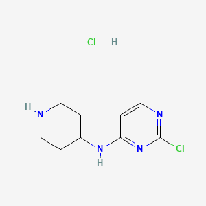 2-Chloro-N-piperidin-4-ylpyrimidin-4-amine hydrochloride