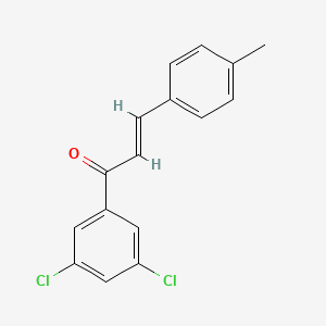 1-(3,5-Dichlorophenyl)-3-(4-methylphenyl)prop-2-en-1-one