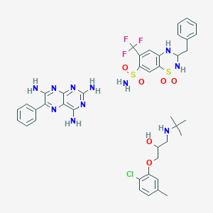molecular formula C41H47ClF3N11O6S2 B139167 Minotensin CAS No. 130007-53-3