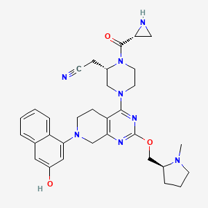 molecular formula C32H38N8O3 B13916827 KRAS G12D inhibitor 7 