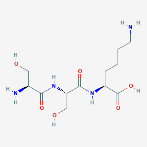 molecular formula C12H24N4O6 B13916881 NH2-SSK-COOH CAS No. 352276-62-1