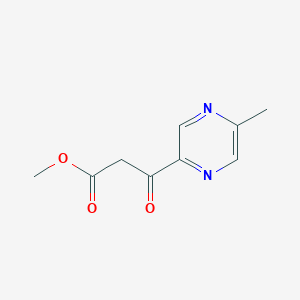 Methyl 3-(5-methylpyrazin-2-yl)-3-oxopropanoate