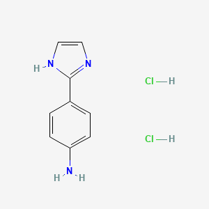 4-(1H-imidazol-2-yl)aniline dihydrochloride