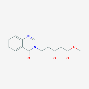 3-Oxo-5-(4-oxo-4H-quinazolin-3-yl)-pentanoic acid methyl ester