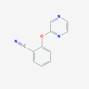 2-(Pyrazin-2-yloxy)benzonitrile