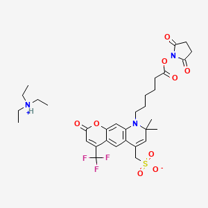 molecular formula C32H42F3N3O9S B13917458 Alexa Fluor 430 