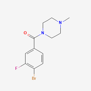 1-(4-Bromo-3-fluorobenzoyl)-4-methylpiperazine