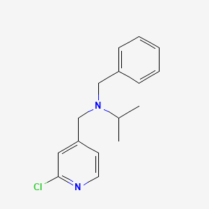 molecular formula C16H19ClN2 B1391766 Benzyl[(2-chloropyridin-4-yl)methyl](propan-2-yl)amine CAS No. 1241239-43-9