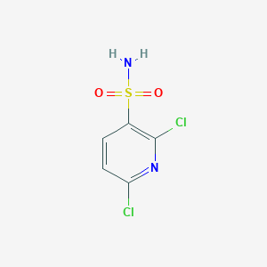 molecular formula C5H4Cl2N2O2S B1391768 2,6-Dichloropyridine-3-sulfonamide CAS No. 1078627-77-6