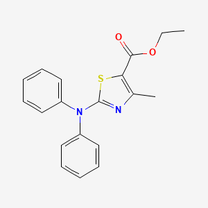 Ethyl 2-(diphenylamino)-4-methyl-1,3-thiazole-5-carboxylate
