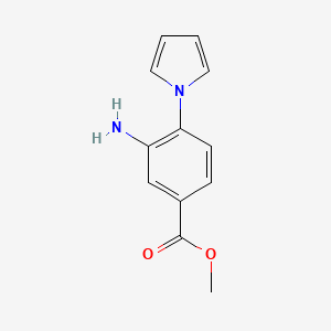 methyl 3-amino-4-(1H-pyrrol-1-yl)benzoate