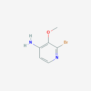 molecular formula C6H7BrN2O B13917774 2-Bromo-3-methoxypyridin-4-amine 