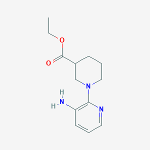 Ethyl 1-(3-aminopyridin-2-yl)piperidine-3-carboxylate