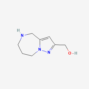 (5,6,7,8-Tetrahydro-4H-pyrazolo[1,5-a][1,4]diazepin-2-yl)methanol
