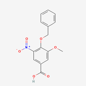 4-(Benzyloxy)-3-methoxy-5-nitrobenzoic acid