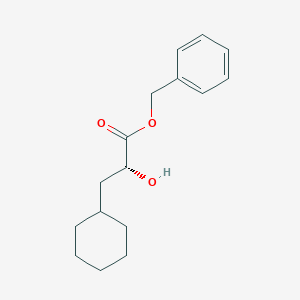 molecular formula C16H22O3 B13918159 Benzyl (2R)-3-cyclohexyl-2-hydroxy-propanoate CAS No. 161313-45-7