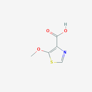 molecular formula C5H5NO3S B13918307 5-Methoxythiazole-4-carboxylic acid 