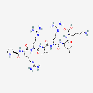 molecular formula C40H77N17O8 B13918431 Prrvrlk 