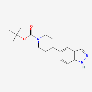 B1391860 tert-butyl 4-(1H-indazol-5-yl)piperidine-1-carboxylate CAS No. 1158767-08-8