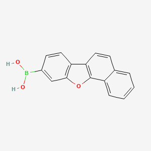 molecular formula C16H11BO3 B13918777 Naphtho[1,2-b]benzofuran-9-ylboronic acid 