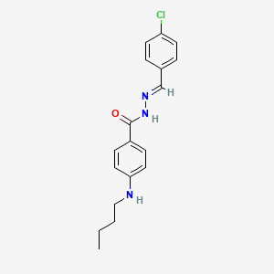 molecular formula C18H20ClN3O B13918916 Anticancer agent 100 
